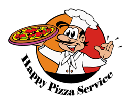 Happy Pizza Service Merseburg logo.